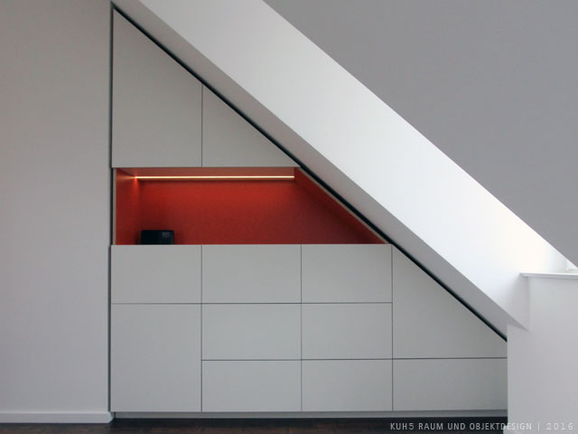 Dachschr�ge Einbauregal | FFM 2016